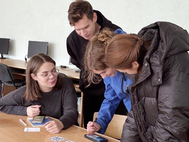 На одному із етапів.j